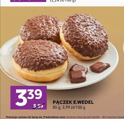 Pączek E.Wedel promocja w Stokrotka