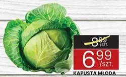 Kapusta młoda promocja w Wafelek
