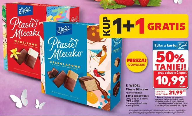 Ptasie Mleczko czekoladowe promocja w Kaufland