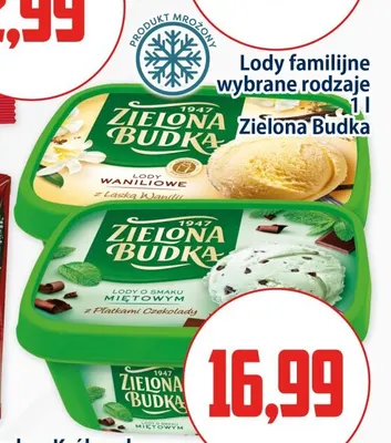 Lody familijne waniliowe z laską wanilii Zielona Budka promocja w Kupiec