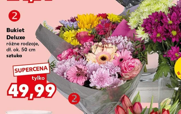 Bukiet Deluxe dł. ok. 50cm promocja w Kaufland