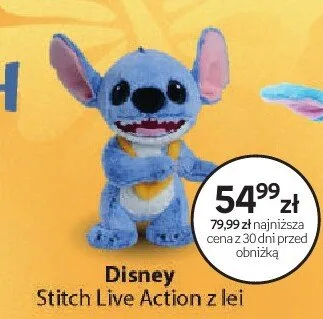 Pluszak Disney Stitch Live Action z lei promocja w Dzień Dziecka