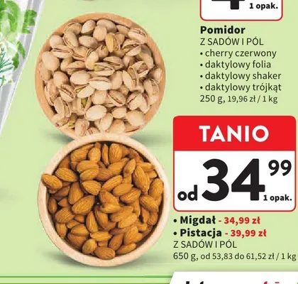 Pistacja Z Sadów i Pól promocja w Intermarche