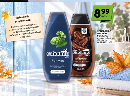 Szampon do włosów Schauma Xtra Hair Booster promocja w Euro Sklep