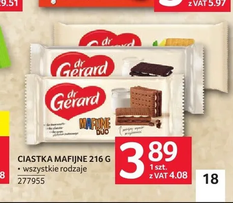 Ciastka Mafijne Dr Gerard promocja w Selgros
