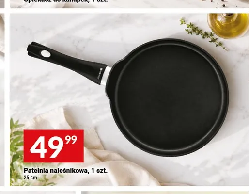 Patelnia naleśnikowa MPM 25 cm promocja w Twój Market