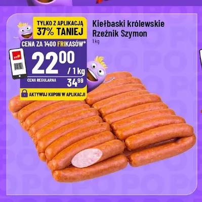 Kiełbaski królewskie Rzeźnik Szymon promocja w POLOmarket