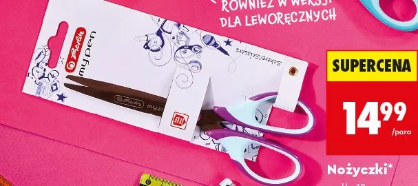 Nożyczki Herlitz My.Pen promocja w Biedronka