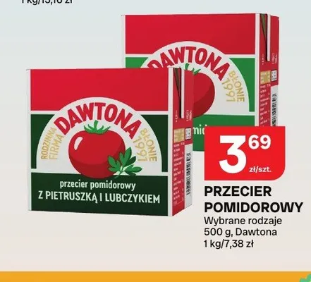 Przecier pomidorowy z pietruszką i lubczykiem Dawtona promocja w Chorten