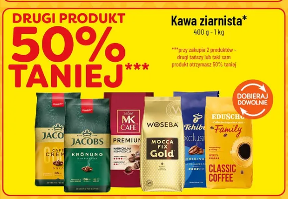 Kawa ziarnista Tchibo Exclusive promocja w POLOmarket