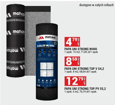 Papa Uni Strong W400 promocja w Merkury Market