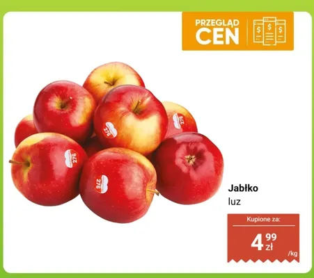 Jabłko promocja w Dino