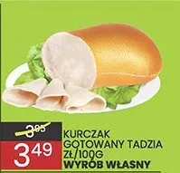 Kurczak gotowany Tadzia Wyrób Własny promocja w Wafelek