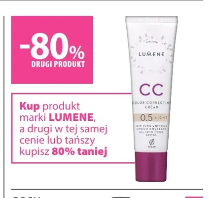 Produkty marki Lumene promocja w Hebe