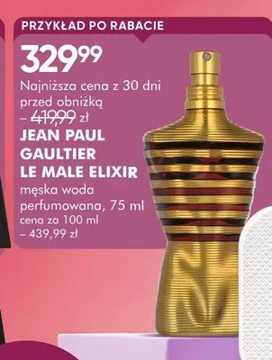 Perfumy Jean Paul Gaultier Le Male Elixir męska woda perfumowana promocja w Makro