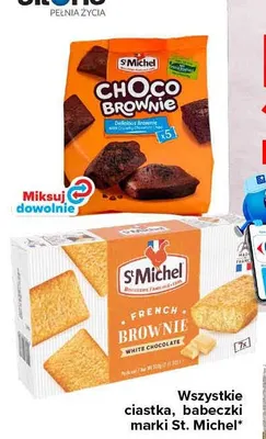 Ciastka, babeczki St. Michel promocja w Carrefour Market
