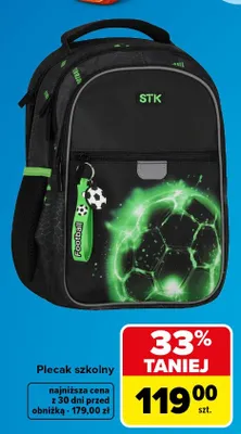 Plecak szkolny ST'K promocja w Carrefour