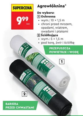 Agrowłóknina ochronna promocja w Biedronka