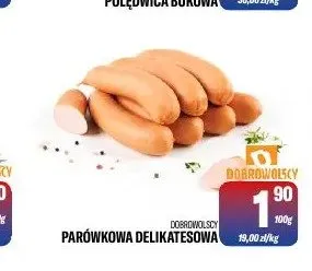 Parówkowa Delikatesowa Dobrowolscy promocja w Tomi Markt