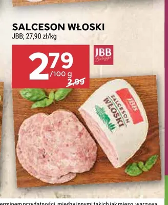 Salceson włoski JBB promocja w Stokrotka