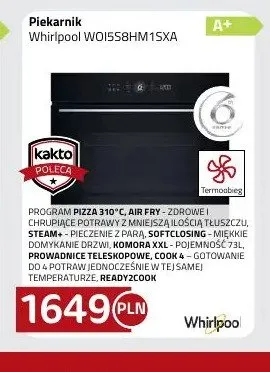 Piekarnik Whirlpool WOI5S8HM1SXA promocja w kakto.pl