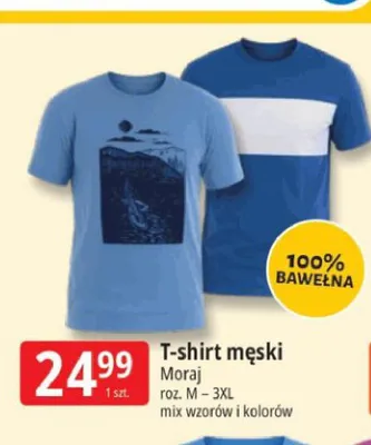 T-shirt męski Moraj promocja w Leclerc