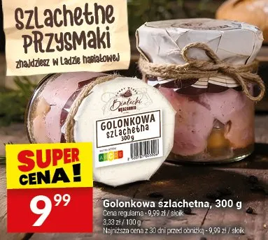 Szlachetka Golonkowa promocja w Twój Market