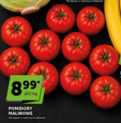 Pomidory malinowe promocja w Groszek