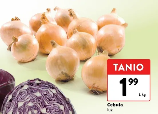 Cebula luz promocja w Intermarche