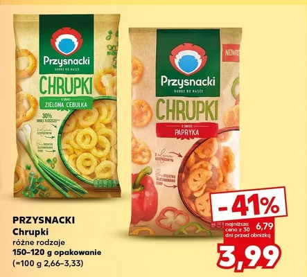Chrupki Przysnacki o smaku papryki promocja w Kaufland
