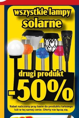 Lampy solarne promocja w TOPAZ