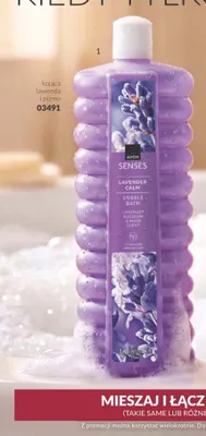 Płyn do kąpieli kojąca lawenda i piżmo Avon Senses promocja w AVON