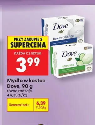 Mydło w kostce Dove Refreshing promocja w Biedronka