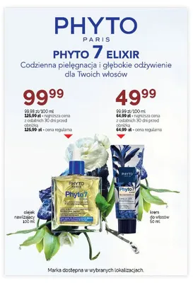 Olejek nawilżający PHYTO 7 Elixir promocja w Ziko Dermo