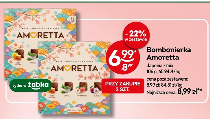 Bombonierka Japonia - mix promocja w Żabka