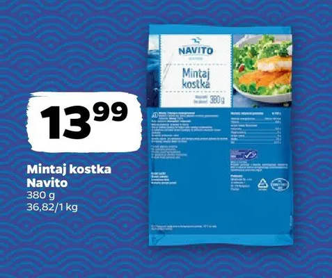 Mintaj kostka promocja w Netto