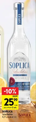 Wódka Soplica Szlachetna promocja w Intermarche