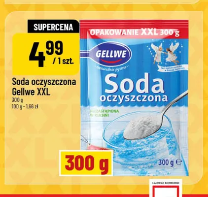 Soda oczyszczona Gellwe XXL promocja w POLOmarket