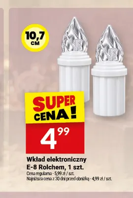 Wkład elektroniczny E-8 Rolchem promocja w Twój Market