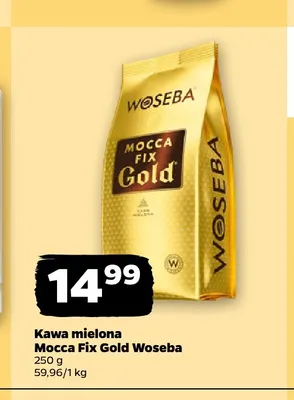 Kawa mielona Mocca Fix Gold Woseba promocja w Netto