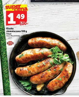 Kiszka ziemniaczana Pekpol promocja w TOPAZ