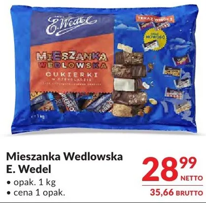 Mieszanka Wedlowska E. Wedel promocja w Makro