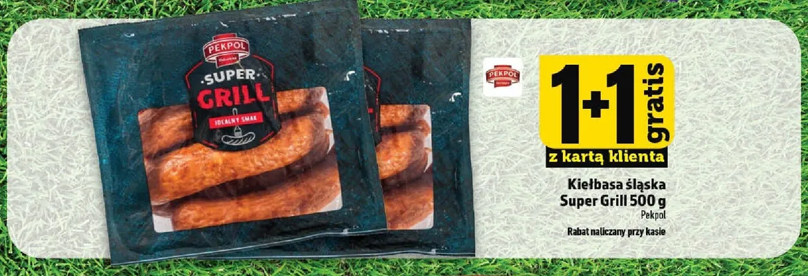 Kiełbasa śląska Super Grill promocja w TOPAZ