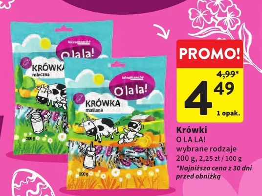 Krówki naturalne promocja w Intermarche