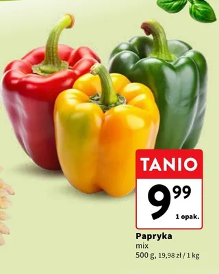 Papryka mix promocja w Intermarche