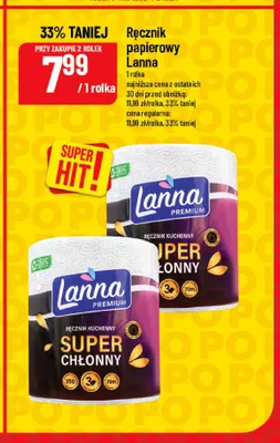 Ręcznik papierowy Lanna promocja w POLOmarket
