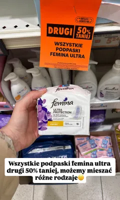 Podpaski ultra protection normal promocja w Biedronka