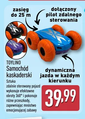 Samochód kaskaderski Toylino promocja w Aldi