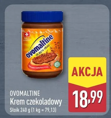 Krem czekoladowy  promocja w Aldi