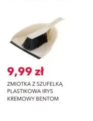 Zmiotka z szufelką plastikowa Irys Bentom promocja w Nela